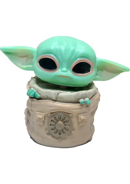 S.wars The Mandalorian Grogu Baby Yoda Kylo Ren Pop Stil 3lü Koleksiyon Karakter Figür Oyuncak Seti