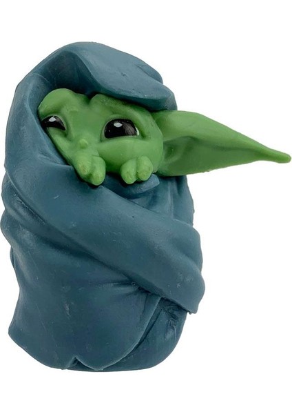 The Mandalorian Baby Yoda Grogu Bebek Yoda Aksiyon Figür Oyuncak Seti 3 Yoda Figürü Bir Arada Set C fırsatları