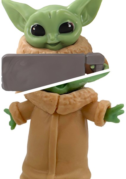 The Mandalorian Baby Yoda Grogu Bebek Yoda Aksiyon Figür Oyuncak Seti 3 Yoda Figürü Bir Arada Set C indirimleri
