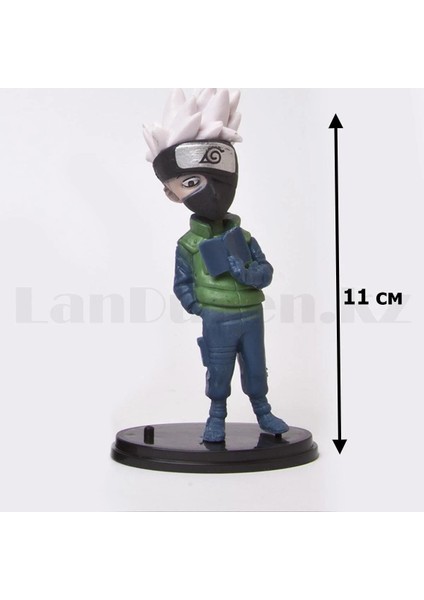 Naruto Shippuden Anime Figür Karakter Kakashi Hatake Hyuga Minato Namikaze 3’lü Oyuncak Seti