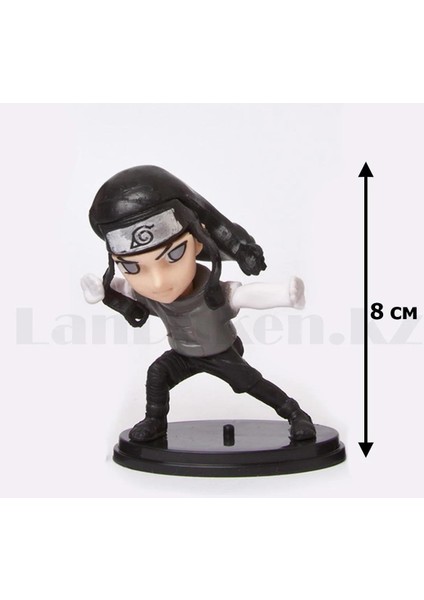 Naruto Shippuden Anime Figür Karakter Kakashi Hatake Hyuga Minato Namikaze 3’lü Oyuncak Seti