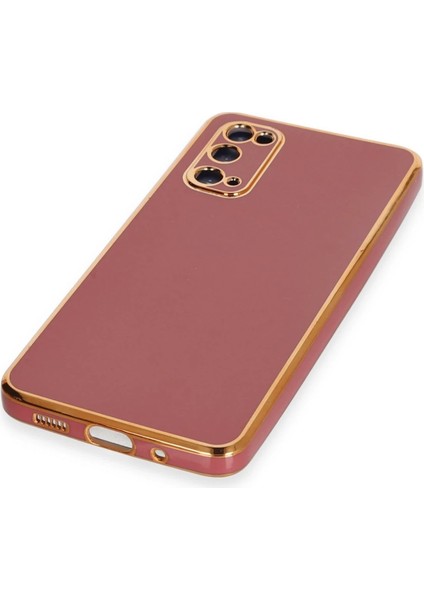 Samsung Galaxy S20 Kılıf Volet Silikon - Kırmızı Gnzrz