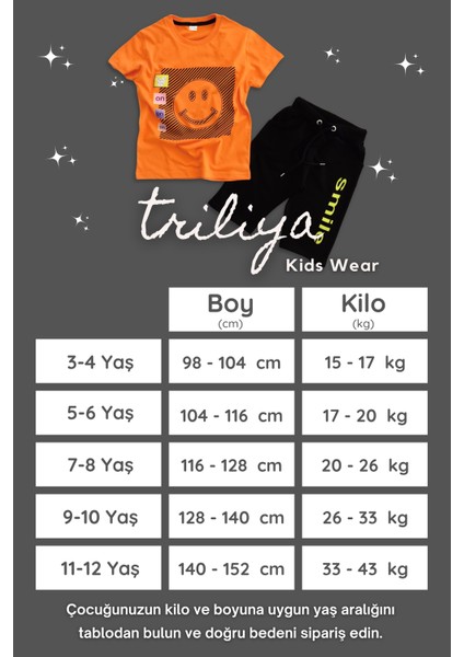 Pamuklu Çocuk Kapri Takımı (Cepli & Kordonlu, 3-12 Yaş)