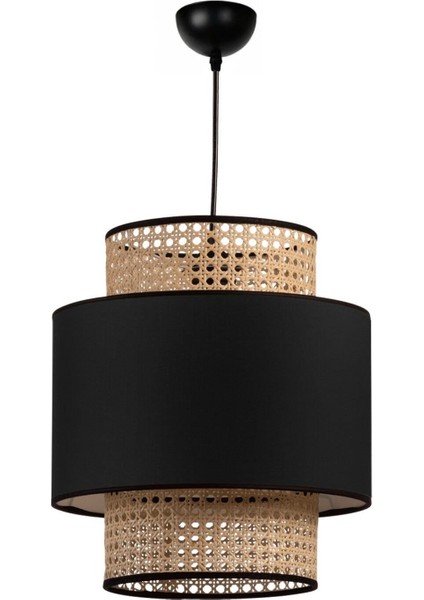 Modern Serisi Kumaşlı Doğal Hazeran Rattan Sarkıt Avize Yatak Odası Salon Mutfak AYD-3507 fiyatları