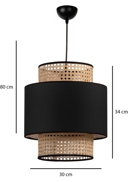 Modern Serisi Kumaşlı Doğal Hazeran Rattan Sarkıt Avize Yatak Odası Salon Mutfak AYD-3507 modelleri