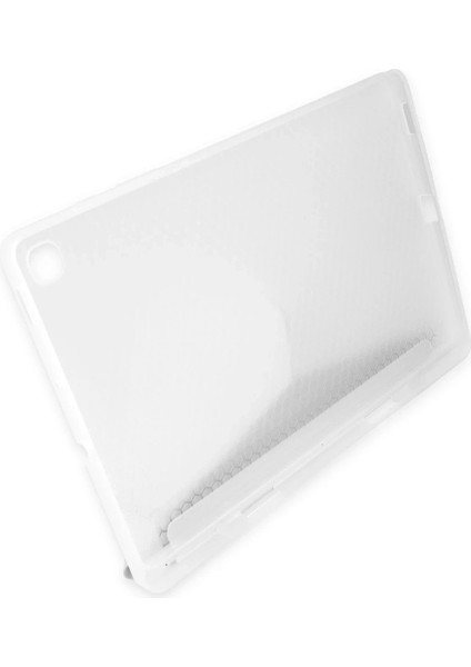 Samsung Galaxy T737 Tab S7 Fe 12.4 Kılıf Kalemlikli Mars Tablet Kılıfı - Gri Gnzrz