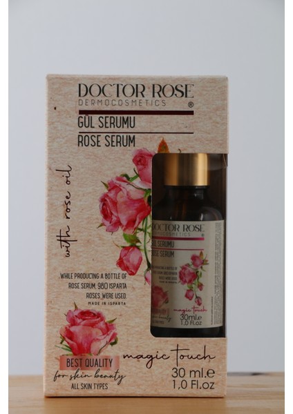 Canlandırıcı Tonik + Dr Rose Gül Serumu 30 ml 2'li Set