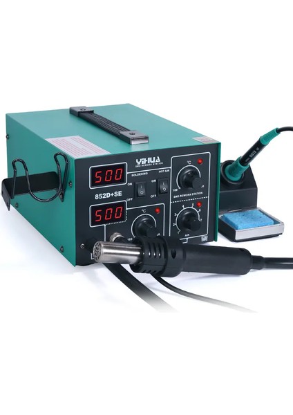 852D+SE Pump Sıcak Hava Üflemeli Pompalı Havya Istasyonu