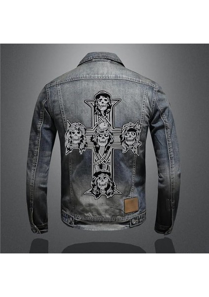 Gotik Iskelet Guns N Roses Patch/yama modelleri