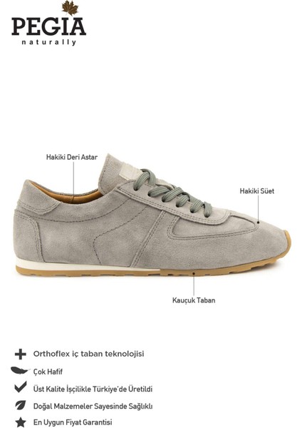 Flex Hakiki Süet Sneaker 600100 modelleri