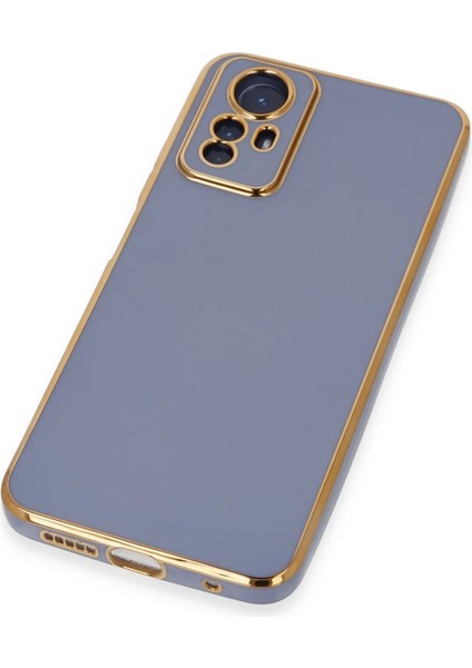 Xiaomi Redmi Note 12S Kılıf Volet Silikon - Mavi Gnzrz