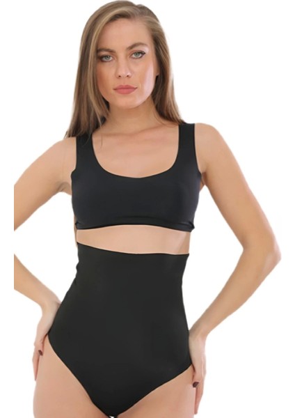 Marsilyan- 4402 Wakor Lazer Kesim Yüksek Bel Slip Korse