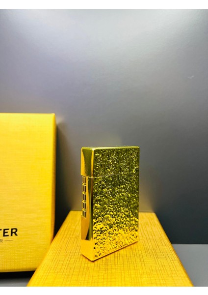 Dupont Model Yandan Çarklı Gazlı Metal Çakmak