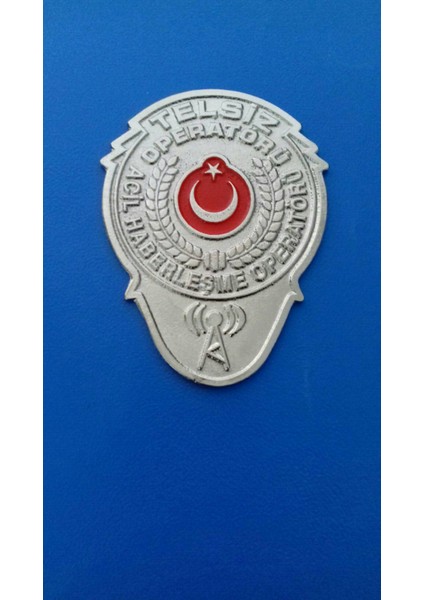 Telsiz Operatörü,Amatör Telsizci Rozetli Cüzdanı,+1 Rozet AL.Sivile Satılmaz. fiyatları