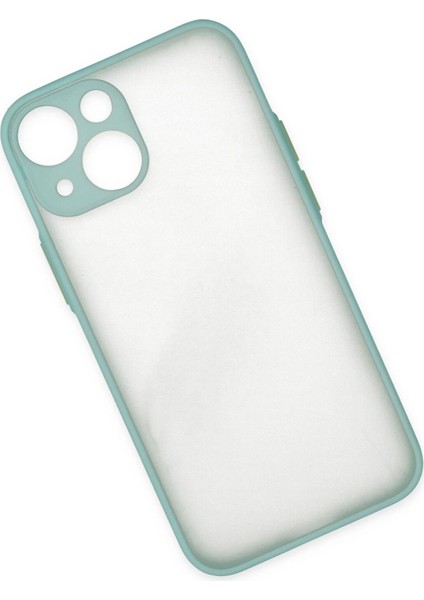 Apple iPhone 15 Plus Kılıf Montreal Silikon Kapak - Açık Yeşil Gnzrz