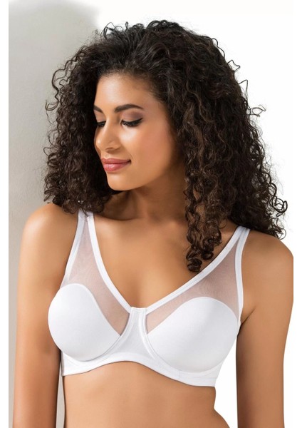 Kadın Tül Kaplı Soft D Cup Sütyen