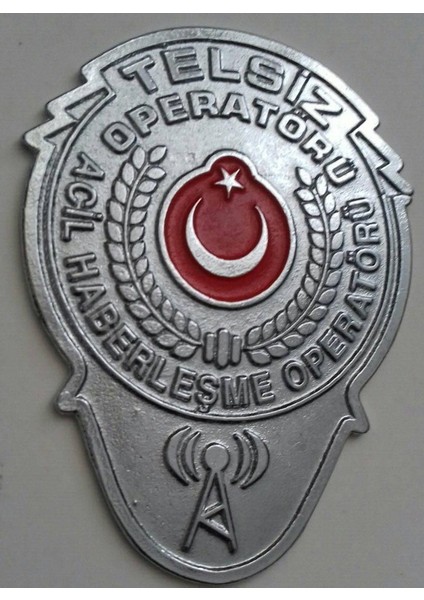 Telsiz Operatörü,Amatör Telsizci Rozetli Cüzdanı,+1 Rozet AL.Sivile Satılmaz. fiyatları