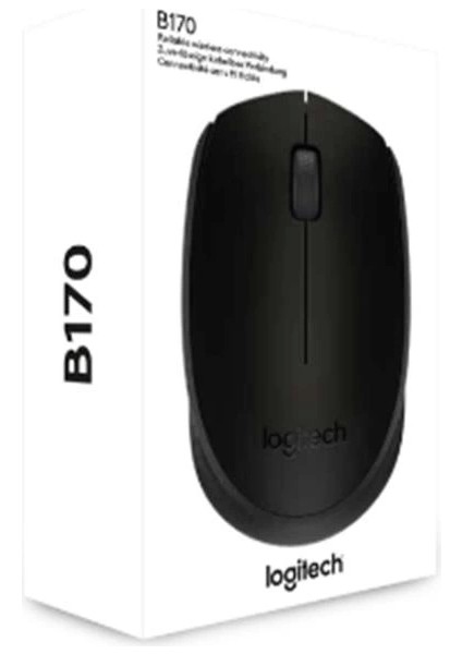 Ontech - Logıtech B170 Kablosuz Mouse Siyah 910-004798