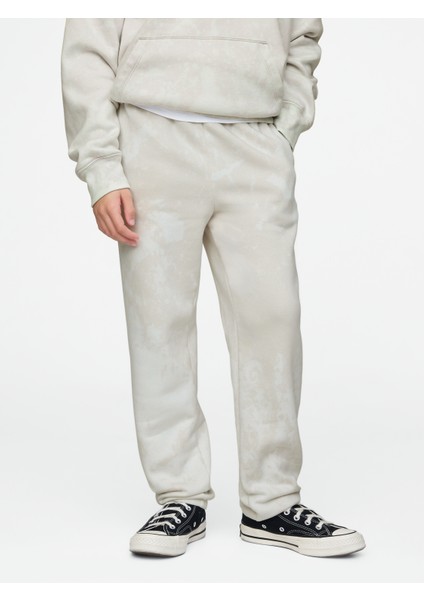 Erkek Çocuk Gri Vintagesoft Fleece Eşofman Altı