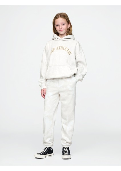 Erkek Çocuk Gri Vintagesoft Fleece Eşofman Altı
