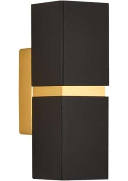 Çift Yönlü Iç Mekan Aplik 2*7W/6500K Siyah Gold Md-A 5187-21