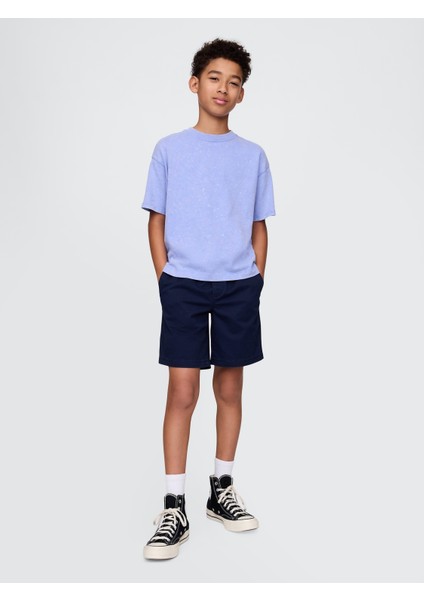 Erkek Çocuk Lacivert Relaxed Easy Şort