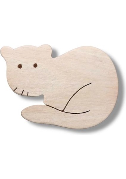 Kedi ve Köpekli Dolap Kulpu 2'li Bebek Çocuk Odası Şifonyer Kulpu, Figürlü Çekmece Kulp modelleri