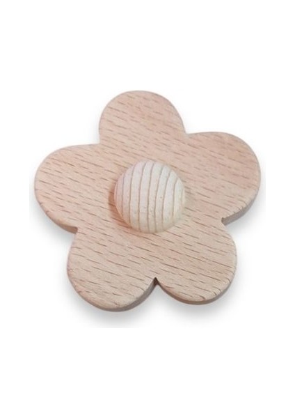 Papatya Çekmece Kulpu, 1 Adet Şifonyer Dolap Kulpu