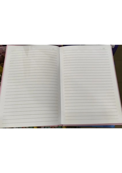 Ciltli Sert Kapak Kilitli Ajanda Günlük Çok Amaçlı Çizgili Defter Elsa Figürlü AD7415