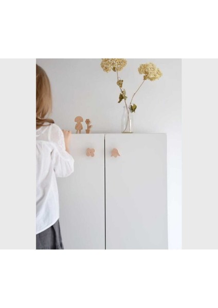 6 Adet! Bebek Odası Ahşap Çekmece/dolap Kulpu Figürlü Kulp, Bebek Çocuk Odası Figürlü Mobilya Kulbu modelleri