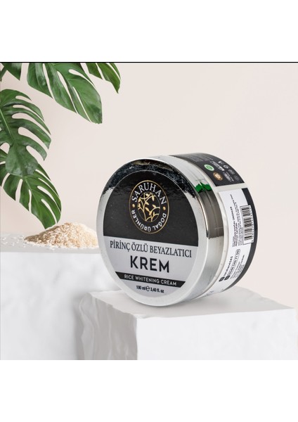 Doğal Pirinç Özlü Beyazlatıcı Krem 100 ml