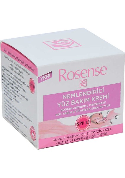 Hsyn Nemlendirici Yüz Kremi 50ML - Kuru Hassas Ciltler Akdenizpos Yeni