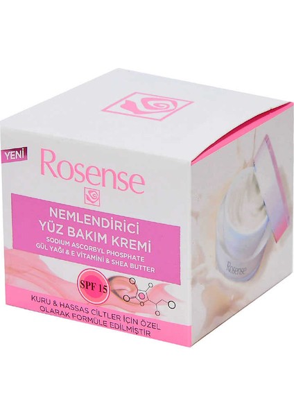 Hsyn Nemlendirici Yüz Kremi 50ML - Kuru Hassas Ciltler Akdenizpos Yeni