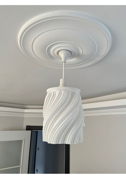 Storm Modern Tekli Beyaz Avize Yatak Odası, Mutfak, Salon, Oturma Odası Aydınlatma modelleri