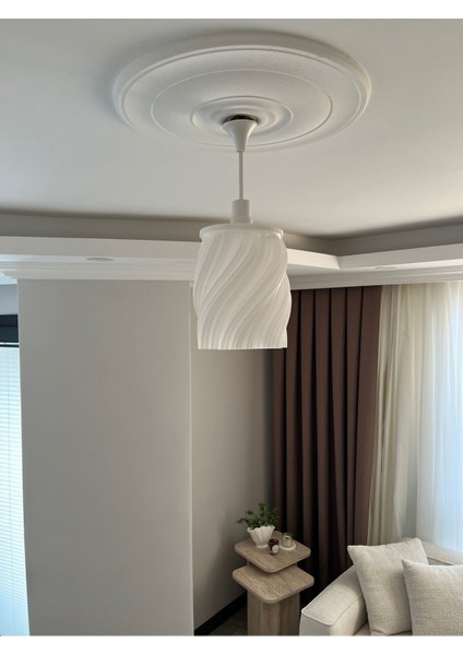 Storm Modern Tekli Beyaz Avize Yatak Odası, Mutfak, Salon, Oturma Odası Aydınlatma fırsatları