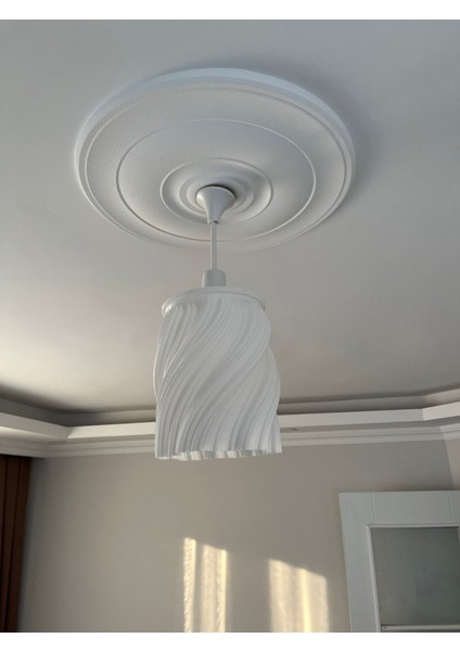 Storm Modern Tekli Beyaz Avize Yatak Odası, Mutfak, Salon, Oturma Odası Aydınlatma indirimleri