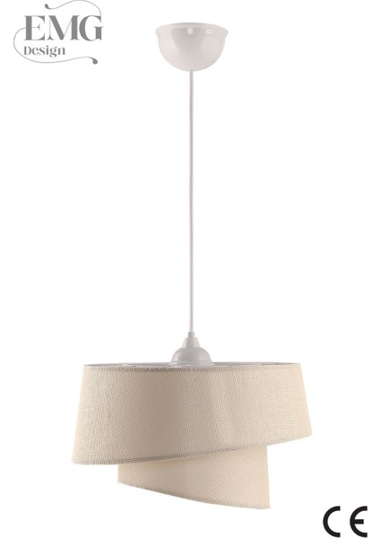 Manolya Modern Kumaş Başlıklı 2 Katlı Yatak Odası Çocuk Odası Salon Mutfak Hol Avize modelleri