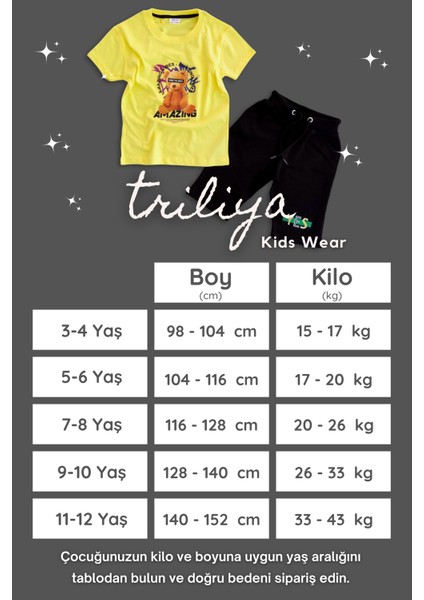 Pamuklu Çocuk Kapri Takımı (Cepli & Kordonlu, 3-12 Yaş) modelleri