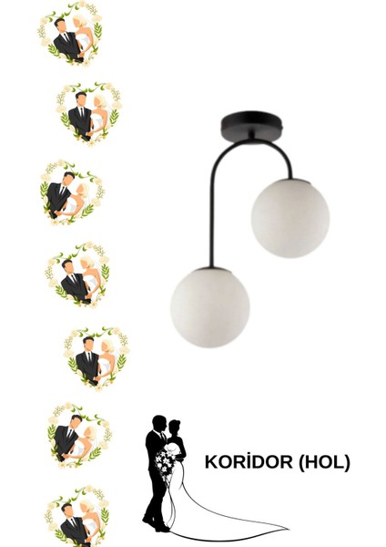 Venüs Özel Set 3 - Çeyizlik Avize - Yatak Odası - Salon - Mutfak - Hol fiyatları