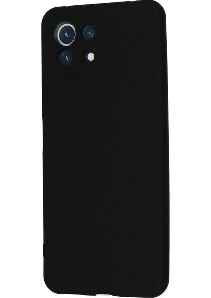 Xiaomi Mi 11 Lite Kılıf Nano Içi Kadife Silikon - Siyah Gnzrz