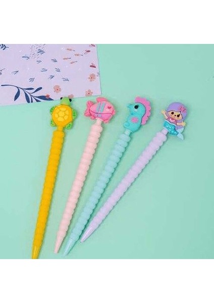 Deniz Hayvanları Versatil Kalem 0.7mm 4lü Set