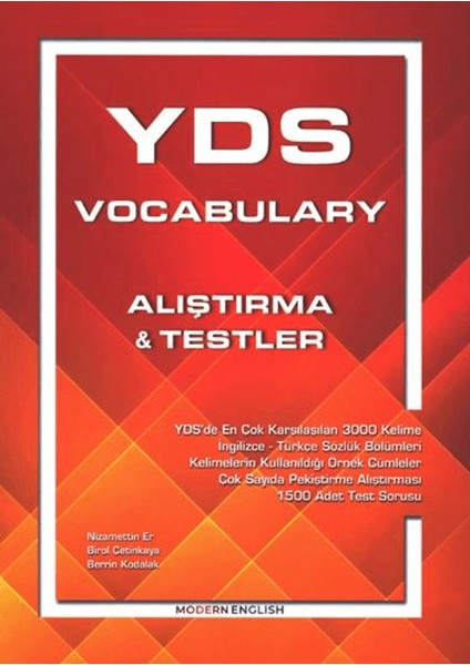 Yds Vocabulary - Alıştırma & Testler