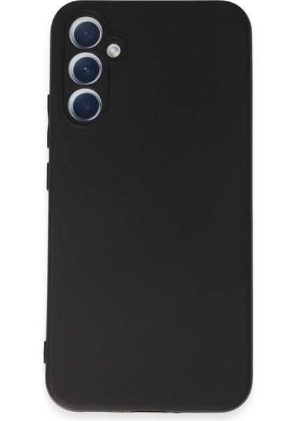 Samsung Galaxy A34 5g Kılıf First Silikon - Siyah Glstd