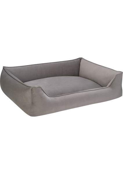 Delta Leo Gri Köpek Yatağı L 80X105CM Glstd