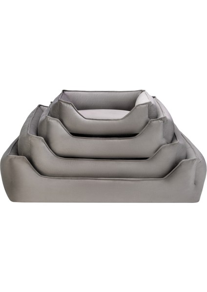Delta Leo Gri Köpek Yatağı L 80X105CM Glstd