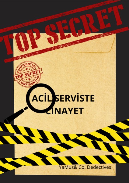 Acil Serviste Cinayet, Cinayet Çözme ve Katili Bulma Oyunu, Suçluyu Bulma Dedektif Oyunu
