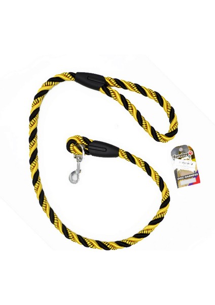 Köpek Uzatma 14 mm x 120cm Sarı Siyah Glstd