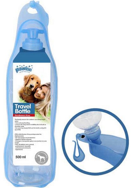 Portatif Seyahat Suluğu 500 ml Glstd