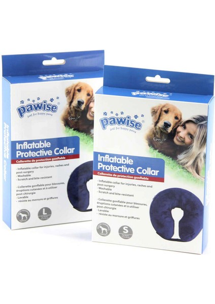 Köpek Için Şişirilebilir Boyunluk Ø15-25 cm Glstd