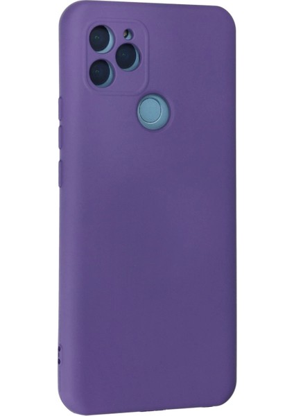 General Mobile Gm 21 Kılıf Nano Içi Kadife Silikon - Mor Gnzrz
